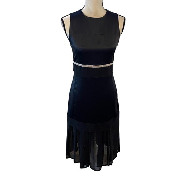 3.1 Phillip Lim Silk Sleeveless Dress Black Retails $750 New - Picture 2 of 11